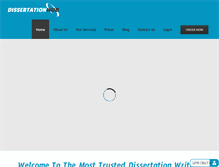 Tablet Screenshot of dissertationhub.co.uk